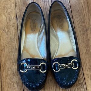 Coach Black Women's Loafers size 61/2